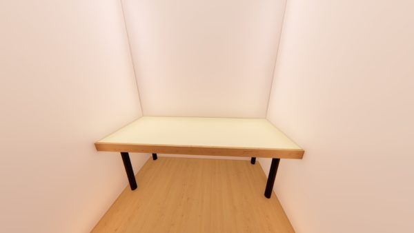 2-Person Salt Booth with Bench Seat